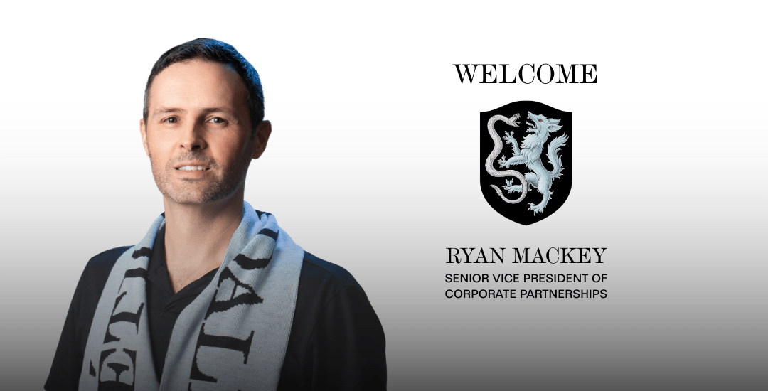 Welcome, Ryan Mackey, Senior Vice President of Corporate Partnerships