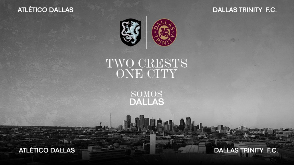 Two Crests. One City. Somos Dallas.