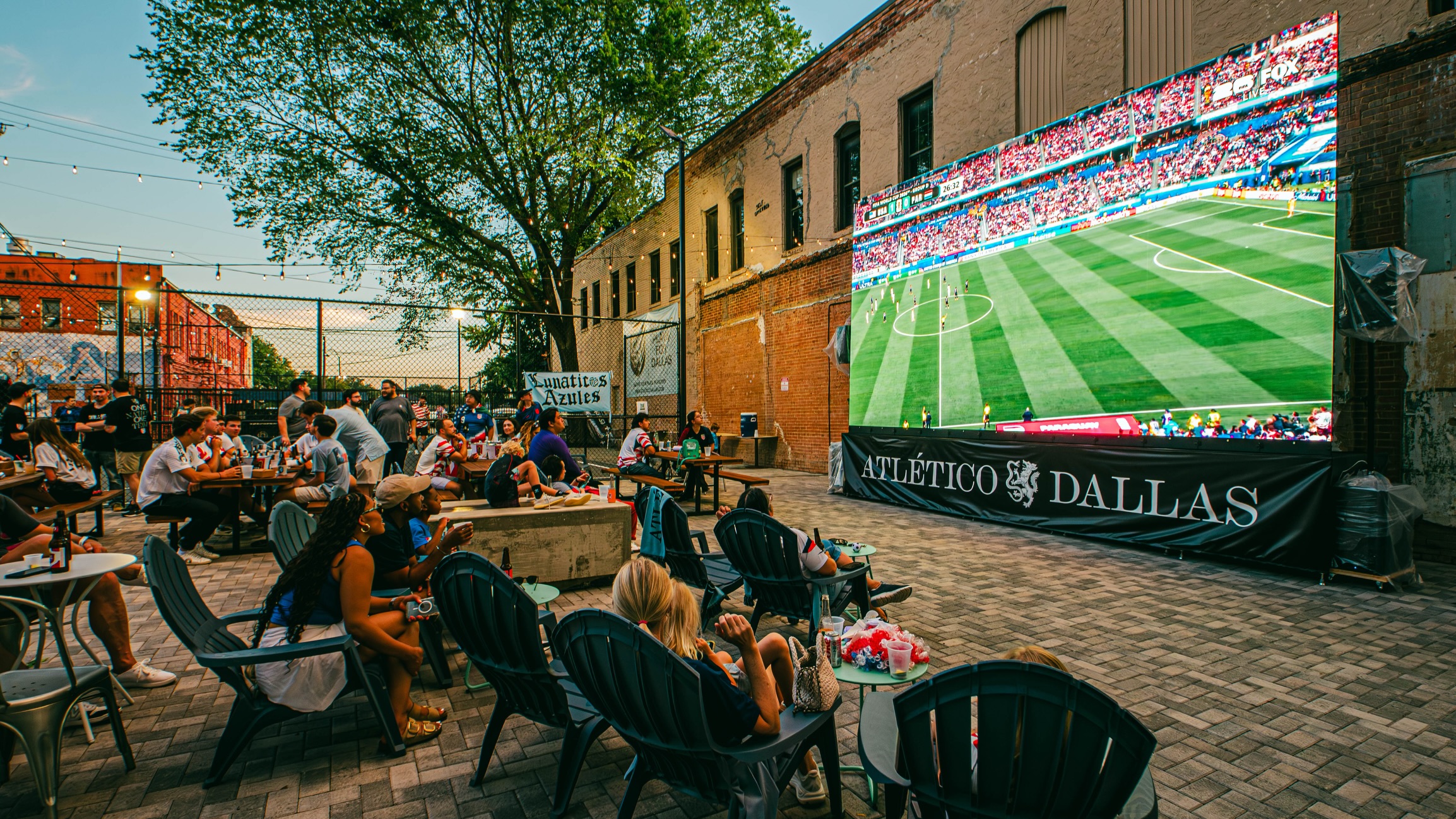 Atletico Dallas at the Den